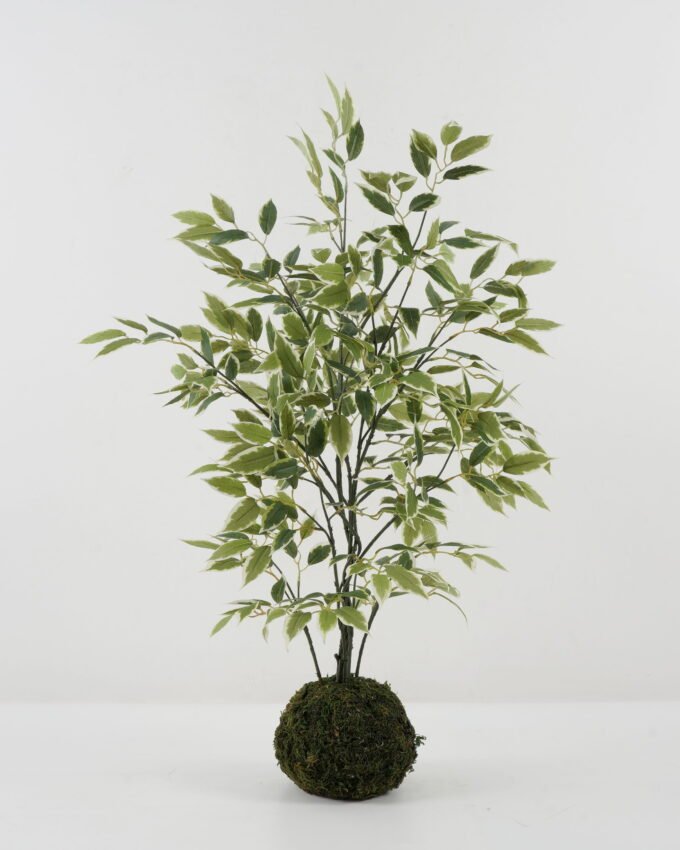 Artificial Tree 85cm 6 inch grass ball mini white border banyan GS-30422063 Tree&Plant YeahFlower is one of Chinese leading OEM manufacturers and exporters , supplying the silk flowers, wholesale artificial trees