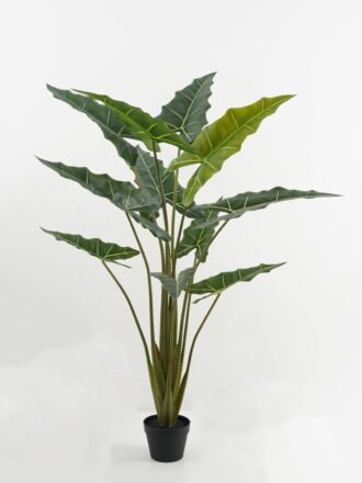 Artificial Tree 70*60*120cm Alocasia in PP pot GS-67722016 Tree&Plant 3,000+ sqm showroom with thousands of artificial flowers, plants & trees ready for global sourcing.