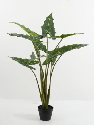 Artificial Tree 75*70*140cm Alocasia in PP pot GS-67722015 Tree&Plant 3,000+ sqm showroom with thousands of artificial flowers, plants & trees ready for global sourcing.