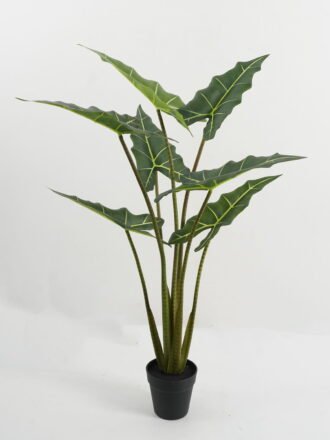 Artificial Tree 55*55*80cm Alocasia in PP pot GS-67722018 Tree&Plant 3,000+ sqm showroom with thousands of artificial flowers, plants & trees ready for global sourcing.