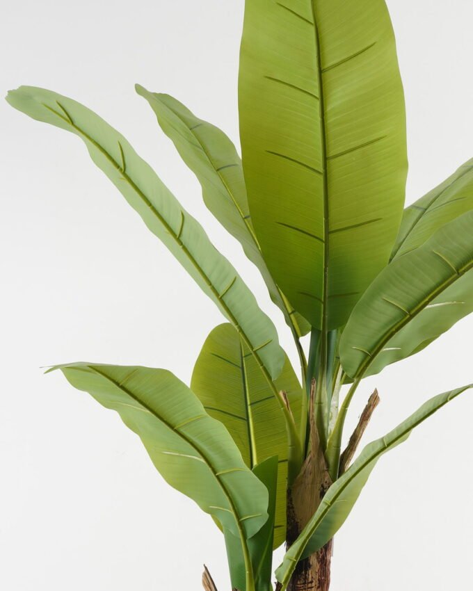 Artificial Tree 95*95*160cm Banana tree *2 in PP pot GS-67722013 Tree&Plant YeahFlower is one of Chinese leading OEM manufacturers and exporters , supplying the silk flowers, wholesale artificial trees