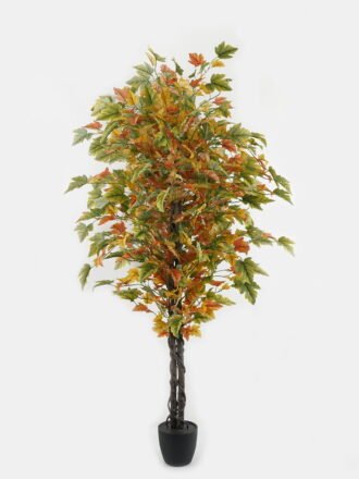 Artificial Tree 100*90*179cm Maple Leaf  *2 in PP pot GS-30422122 Tree&Plant 3,000+ sqm showroom with thousands of artificial flowers, plants & trees ready for global sourcing.