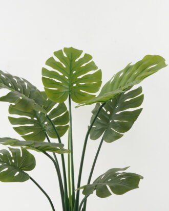 Artificial Tree 70*70*100cm Monstera deliciosa  in PP pot GS-67722020 Tree&Plant YeahFlower is one of Chinese leading OEM manufacturers and exporters , supplying the silk flowers, wholesale artificial trees