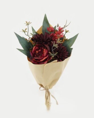 Dried Flowers 23*15*35cm Chrysanthemum Rose  *5 bouquet with PP wrapped GS-16822081-R1 Bouquet YeahFlower is one of Chinese leading OEM manufacturers and exporters , supplying the silk flowers, wholesale artificial trees