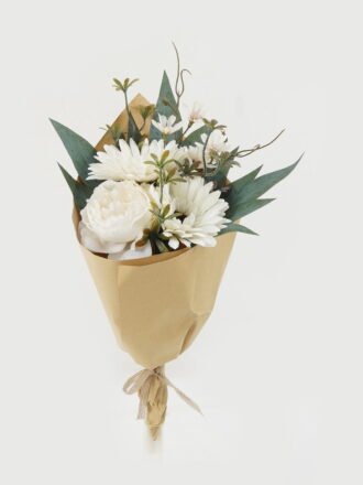 Dried Flowers 20*15*32cm Rose Hydrangea *6 bouquet with PP wrapped GS-16822082 Bouquet 3,000+ sqm showroom with thousands of artificial flowers, plants & trees ready for global sourcing.