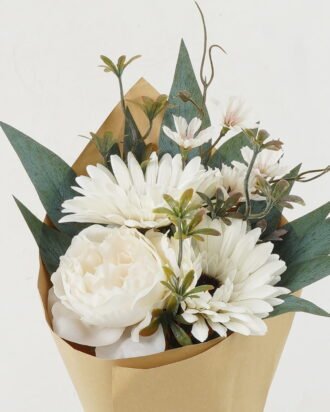 Dried Flowers 23*15*35cm Chrysanthemum Rose  *5 bouquet with PP wrapped GS-16822081-W1 Bouquet YeahFlower is one of Chinese leading OEM manufacturers and exporters , supplying the silk flowers, wholesale artificial trees