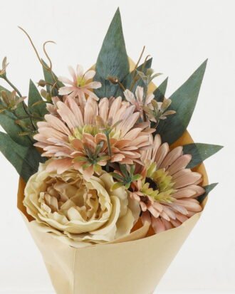 Dried Flowers 23*15*35cm Chrysanthemum Rose  *5 bouquet with PP wrapped GS-16822081 Bouquet YeahFlower is one of Chinese leading OEM manufacturers and exporters , supplying the silk flowers, wholesale artificial trees