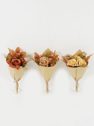 Artificial Flower 24*24*38cm Flower *3 bundle GS-15422066-P1 Bouquet 3,000+ sqm showroom with thousands of artificial flowers, plants & trees ready for global sourcing.