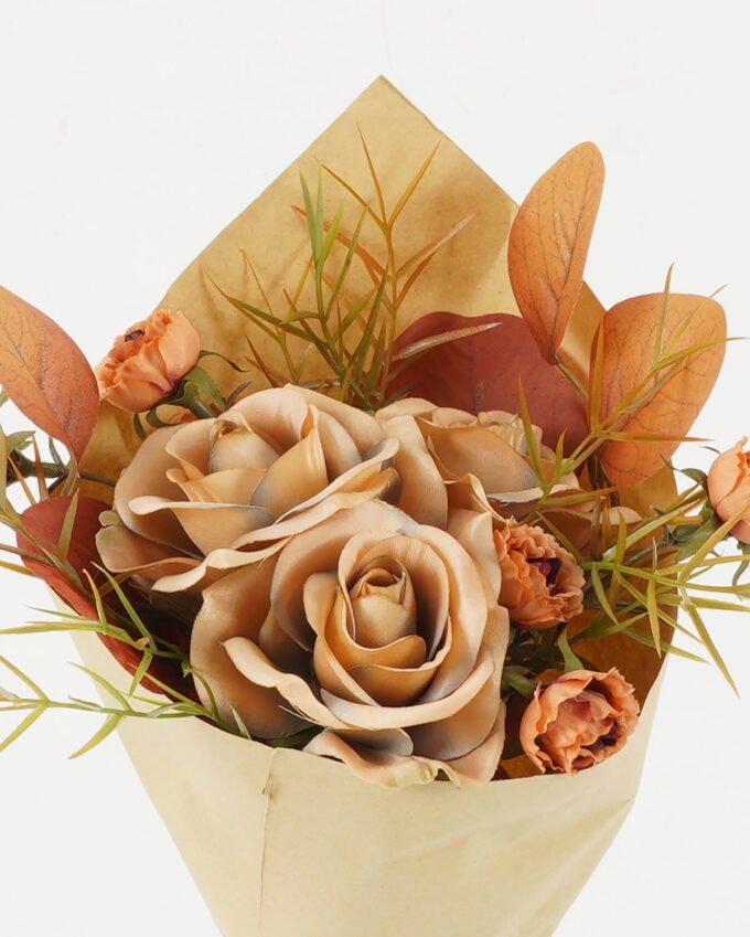Dried Flowers 15*15*30cm Rose  *5 bouquet with PP wrapped GS-16822080 Bouquet YeahFlower is one of Chinese leading OEM manufacturers and exporters , supplying the silk flowers, wholesale artificial trees