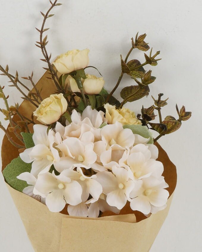 Dried Flowers 13*13*30cm Rose Hydrangea *4 bouquet with PP wrapped GS-16822079-W1 Bouquet YeahFlower is one of Chinese leading OEM manufacturers and exporters , supplying the silk flowers, wholesale artificial trees