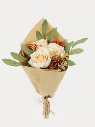 Dried Flowers 20*15*32cm Rose Hydrangea *6 bouquet with PP wrapped GS-16822082-R1 Bouquet 3,000+ sqm showroom with thousands of artificial flowers, plants & trees ready for global sourcing.