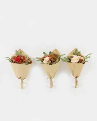 Dried Flowers 20*15*32cm Rose Hydrangea *6 bouquet with PP wrapped GS-16822082 Bouquet YeahFlower is one of Chinese leading OEM manufacturers and exporters , supplying the silk flowers, wholesale artificial trees