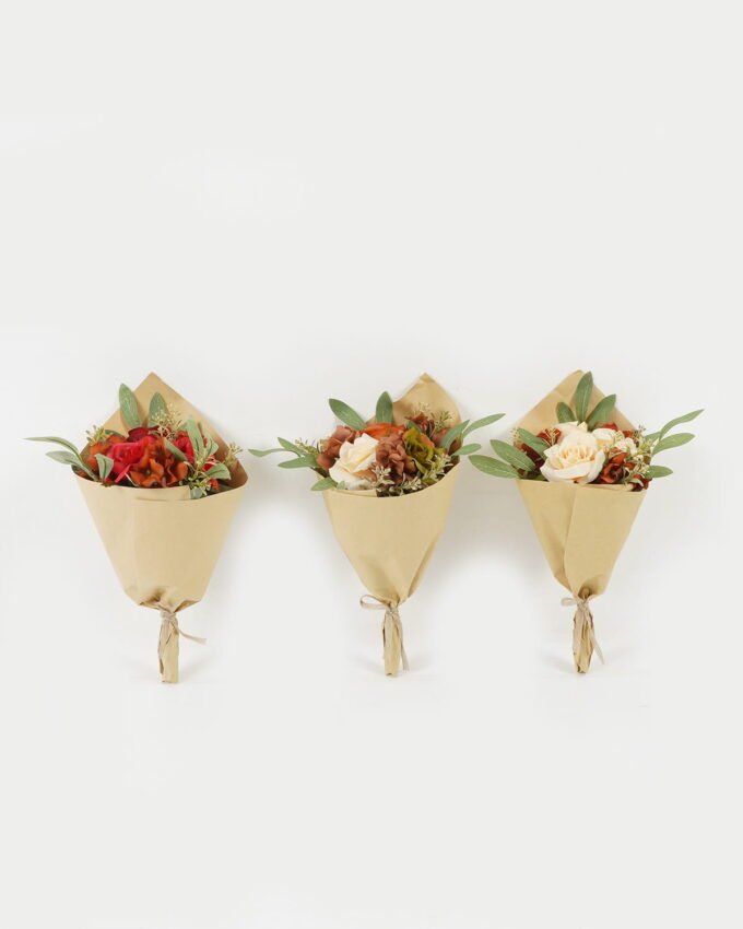 Dried Flowers 20*15*32cm Rose Hydrangea *6 bouquet with PP wrapped GS-16822082 Bouquet YeahFlower is one of Chinese leading OEM manufacturers and exporters , supplying the silk flowers, wholesale artificial trees