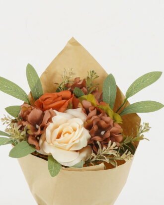 Dried Flowers 20*15*32cm Rose Hydrangea *6 bouquet with PP wrapped GS-16822082 Bouquet YeahFlower is one of Chinese leading OEM manufacturers and exporters , supplying the silk flowers, wholesale artificial trees