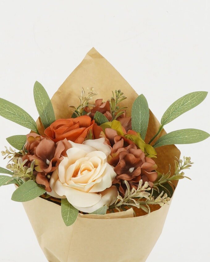 Dried Flowers 20*15*32cm Rose Hydrangea *6 bouquet with PP wrapped GS-16822082 Bouquet YeahFlower is one of Chinese leading OEM manufacturers and exporters , supplying the silk flowers, wholesale artificial trees