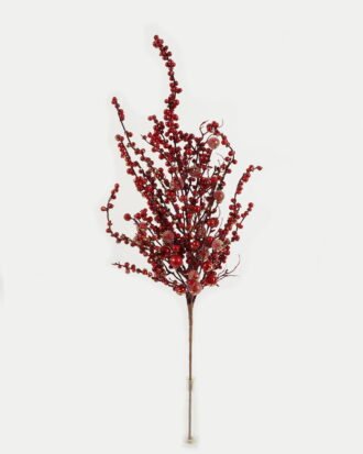 Artificial Branch fruit 25*80cm Fruit single stem GS-66622015 Christmas Item YeahFlower is one of Chinese leading OEM manufacturers and exporters , supplying the silk flowers, wholesale artificial trees