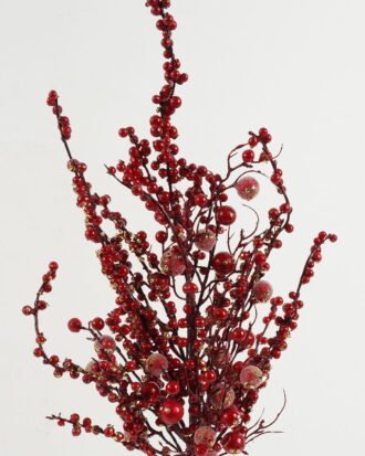 Artificial Branch fruit 25*80cm Fruit single stem GS-66622015 Christmas Item YeahFlower is one of Chinese leading OEM manufacturers and exporters , supplying the silk flowers, wholesale artificial trees