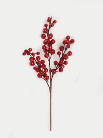 Artificial Flower 16*59cm Fruit single stem GS-66622027 Christmas Item 3,000+ sqm showroom with thousands of artificial flowers, plants & trees ready for global sourcing.
