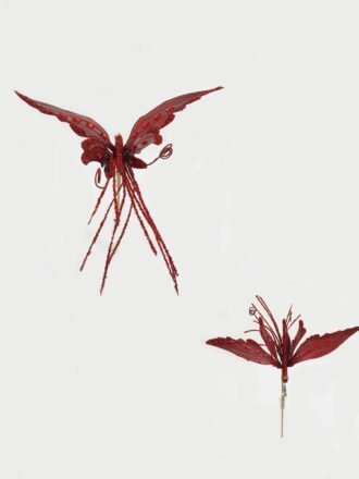 Artificial Flower 23*18*31cm Butterfly single stem GS-66622026 Christmas Item 3,000+ sqm showroom with thousands of artificial flowers, plants & trees ready for global sourcing.