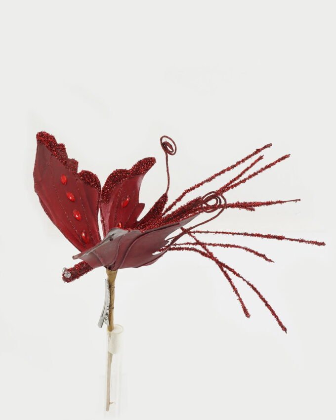 Artificial Flower 30*25*40cm Butterfly single stem GS-66622025 Christmas Item YeahFlower is one of Chinese leading OEM manufacturers and exporters , supplying the silk flowers, wholesale artificial trees