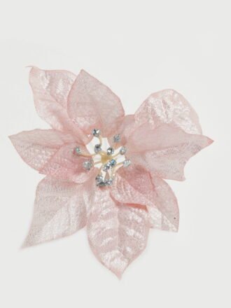 Artificial Flower 7*17cm Christmas flower single stem GS-16822102-H1 Christmas Item 3,000+ sqm showroom with thousands of artificial flowers, plants & trees ready for global sourcing.