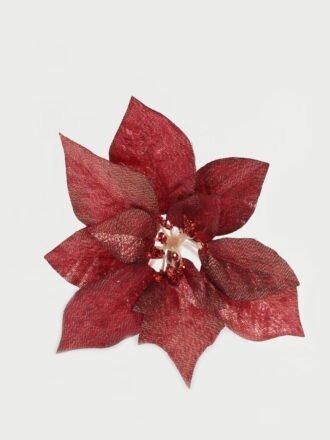 Artificial Flower 7*11cm Rose single stem GS-16822104-P1 Christmas Item 3,000+ sqm showroom with thousands of artificial flowers, plants & trees ready for global sourcing.