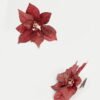 Artificial Flower 7*17cm Christmas flower single stem GS-16822102-R1 Christmas Item YeahFlower is one of Chinese leading OEM manufacturers and exporters , supplying the silk flowers, wholesale artificial trees
