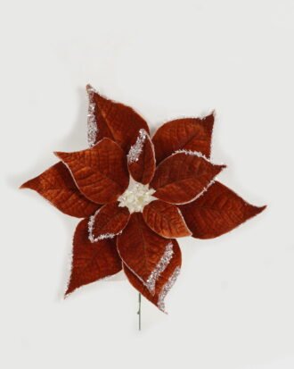 Artificial Flower 25*26cm Christmas flower  single stem GS-66622020-K1 Christmas Item YeahFlower is one of Chinese leading OEM manufacturers and exporters , supplying the silk flowers, wholesale artificial trees