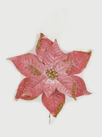 Artificial Flower 25*26cm Christmas flower  single stem GS-66622020-K1 Christmas Item 3,000+ sqm showroom with thousands of artificial flowers, plants & trees ready for global sourcing.