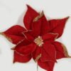 Artificial Flower 25*26cm Christmas flower  single stem GS-66622020-R1 Christmas Item YeahFlower is one of Chinese leading OEM manufacturers and exporters , supplying the silk flowers, wholesale artificial trees