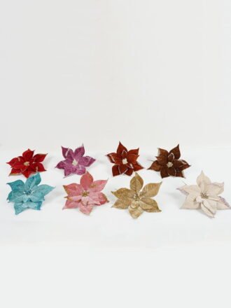 Artificial Flower 23*55cm Christmas flower  single stem GS-66622019CONTI-S1 Christmas Item 3,000+ sqm showroom with thousands of artificial flowers, plants & trees ready for global sourcing.