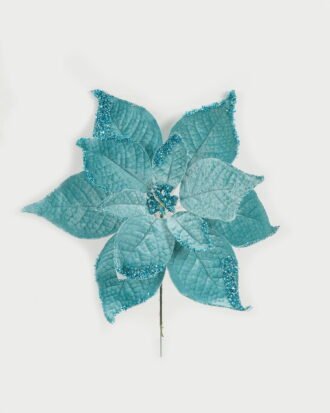 Artificial Flower 25*26cm Christmas flower  single stem GS-66622020 Christmas Item YeahFlower is one of Chinese leading OEM manufacturers and exporters , supplying the silk flowers, wholesale artificial trees