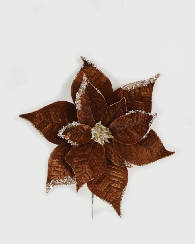 Artificial Flower Christmas flower single stem GS-66622020_5 Artificial Flower 25*26cm Christmas flower single stem GS-66622020 Christmas Item YeahFlower is one of Chinese leading OEM manufacturers and exporters , supplying the silk flowers, wholesale artificial trees