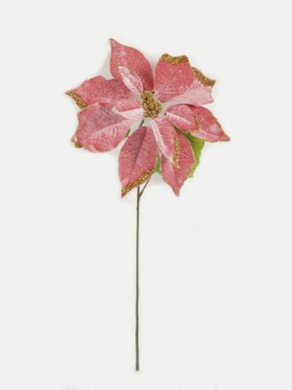 Artificial Flower 23*55cm Christmas flower  single stem GS-66622019CONTI-Z1 Christmas Item 3,000+ sqm showroom with thousands of artificial flowers, plants & trees ready for global sourcing.