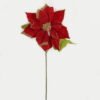 Artificial Flower 28*57cm Christmas flower  single stem GS-66622021-R1 Christmas Item YeahFlower is one of Chinese leading OEM manufacturers and exporters , supplying the silk flowers, wholesale artificial trees