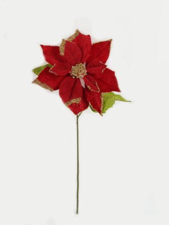 Artificial Flower 28*57cm Christmas flower  single stem GS-66622021-P1 Christmas Item 3,000+ sqm showroom with thousands of artificial flowers, plants & trees ready for global sourcing.