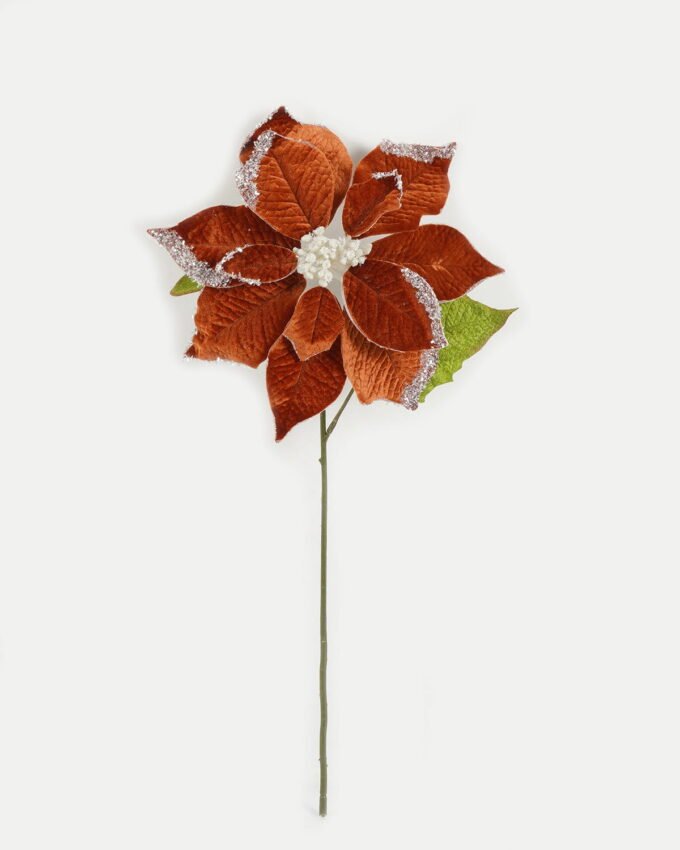 Artificial Flower Christmas flower single stem GS-66622021_3 Artificial Flower 28*57cm Christmas flower single stem GS-66622021 Christmas Item YeahFlower is one of Chinese leading OEM manufacturers and exporters , supplying the silk flowers, wholesale artificial trees