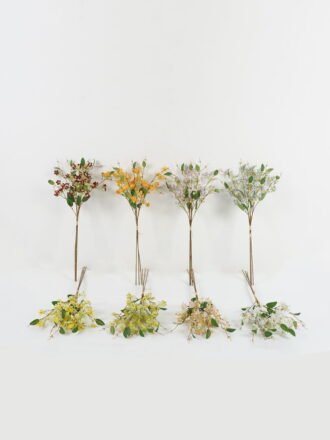 Artificial Flower 25*25*63cm Flower *3 bundle GS-26222061-P1 Bouquet 3,000+ sqm showroom with thousands of artificial flowers, plants & trees ready for global sourcing.