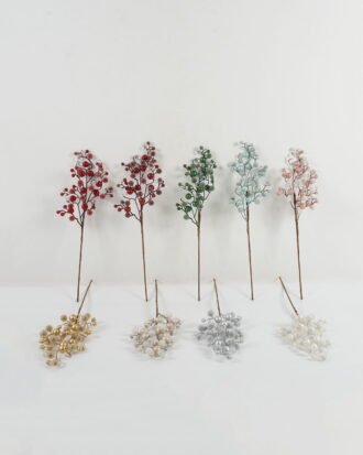 Artificial Flower 16*59cm Fruit single stem GS-66622027 Christmas Item YeahFlower is one of Chinese leading OEM manufacturers and exporters , supplying the silk flowers, wholesale artificial trees