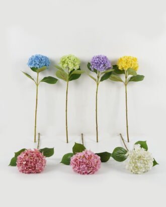 Artificial Flower 23*23*66cm Hydrangea *18 single stem GS-15422072 Single Flowers YeahFlower is one of Chinese leading OEM manufacturers and exporters , supplying the silk flowers, wholesale artificial trees