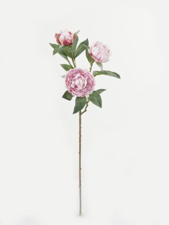 Artificial Flower 18*18*51cm Peony  single stem GS-15422076 Single Flowers 3,000+ sqm showroom with thousands of artificial flowers, plants & trees ready for global sourcing.