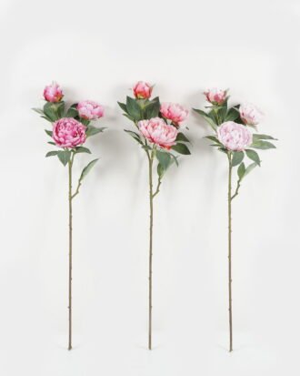 Artificial Flower 25*25*91cm Peony *3  single stem GS-15422075 Single Flowers YeahFlower is one of Chinese leading OEM manufacturers and exporters , supplying the silk flowers, wholesale artificial trees