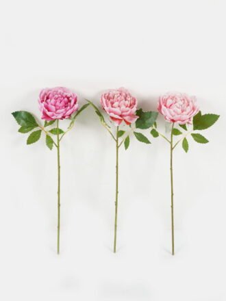 Artificial Flower 25*25*91cm Peony *3  single stem GS-15422075-P3 Single Flowers 3,000+ sqm showroom with thousands of artificial flowers, plants & trees ready for global sourcing.