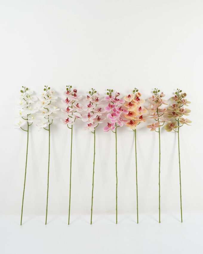 Artificial Flower 18*96cm Phalaenopsis single stem GS-68622007-Z1 Single Flowers YeahFlower is one of Chinese leading OEM manufacturers and exporters , supplying the silk flowers, wholesale artificial trees