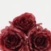 Artificial Flower 14*14*24cm Rose *3 bush GS-16822105-R1 Bouquet YeahFlower is one of Chinese leading OEM manufacturers and exporters , supplying the silk flowers, wholesale artificial trees