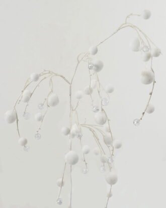 Artificial Plant 20*105cm Crystal Ball single stem GS-66622024CONTI Leaves&Sprays&Foliages YeahFlower is one of Chinese leading OEM manufacturers and exporters , supplying the silk flowers, wholesale artificial trees