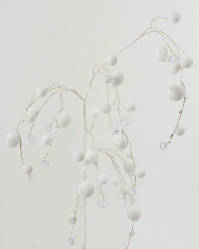 Artificial Plant 20*105cm Crystal Ball single stem GS-66622024CONTI Leaves&Sprays&Foliages YeahFlower is one of Chinese leading OEM manufacturers and exporters , supplying the silk flowers, wholesale artificial trees