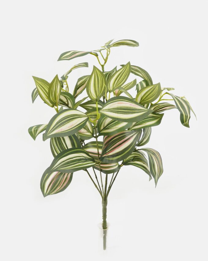 Artificial Plant 27*27*40cm  Eyebrow leaf *7 bush GS-29822071 Leaves&Sprays&Foliages YeahFlower is one of Chinese leading OEM manufacturers and exporters , supplying the silk flowers, wholesale artificial trees
