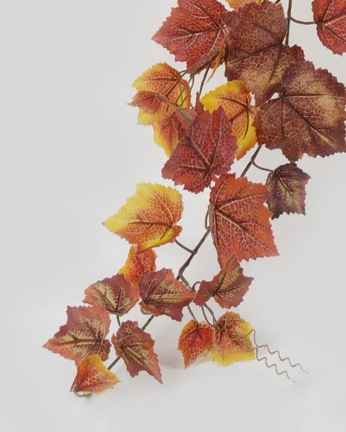 Artificial Plant 23*200cm Grape leaf hanging GS-30922007-R1 Banners&Garlands YeahFlower is one of Chinese leading OEM manufacturers and exporters , supplying the silk flowers, wholesale artificial trees