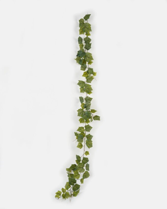 Artificial Plant 23*200cm Grape leaf hanging GS-30922007 Banners&Garlands YeahFlower is one of Chinese leading OEM manufacturers and exporters , supplying the silk flowers, wholesale artificial trees